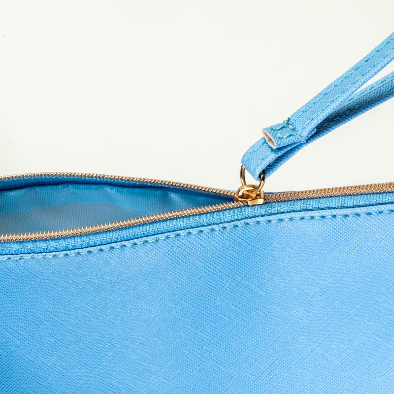 Bolso multiusos de PU saffiano de grano fino