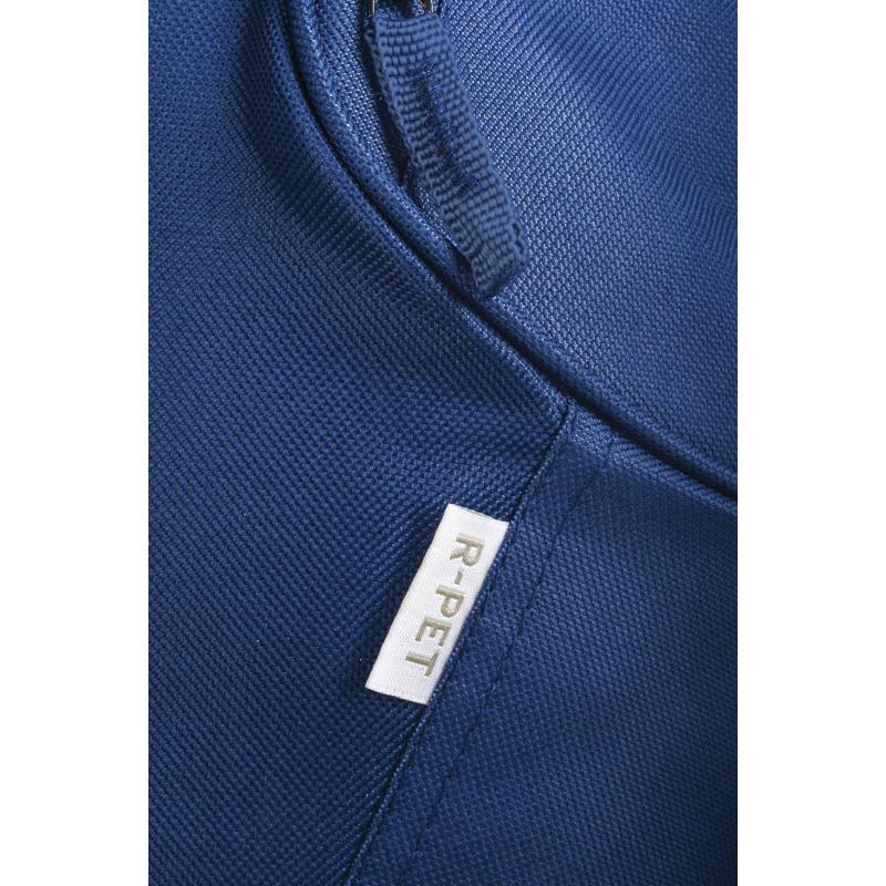 Mochila de poliéster reciclado R-PET con correas ajustables y acolchadas