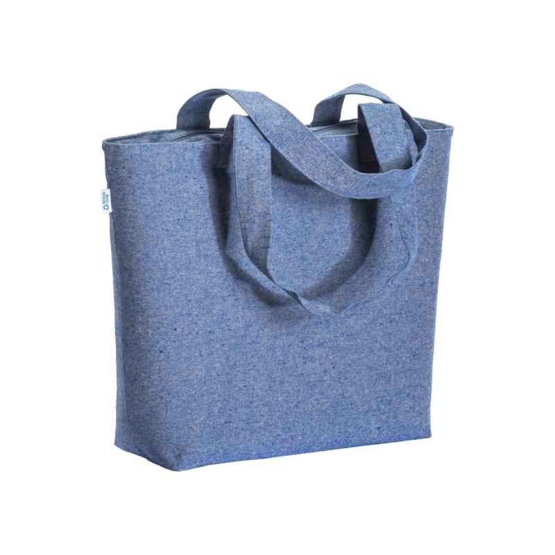 Bolsa con fuelle de algodón reciclado, 280 g/m&sup2;