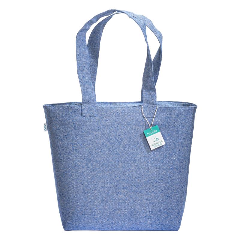 Bolsa con fuelle de algodón reciclado, 280 g/m&sup2;