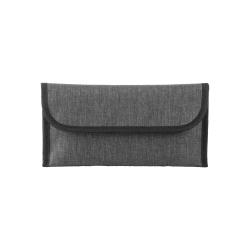 Bolsa portadocumentos de viaje en poliéster 900D melange