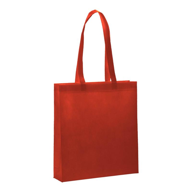 Bolsa termosoldada de R-pet 80 g/m2 con fuelle