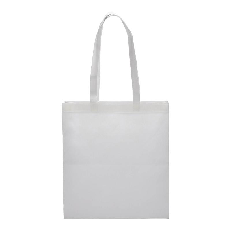 Bolsa termosoldada de R-pet 80 g/m2 con fuelle