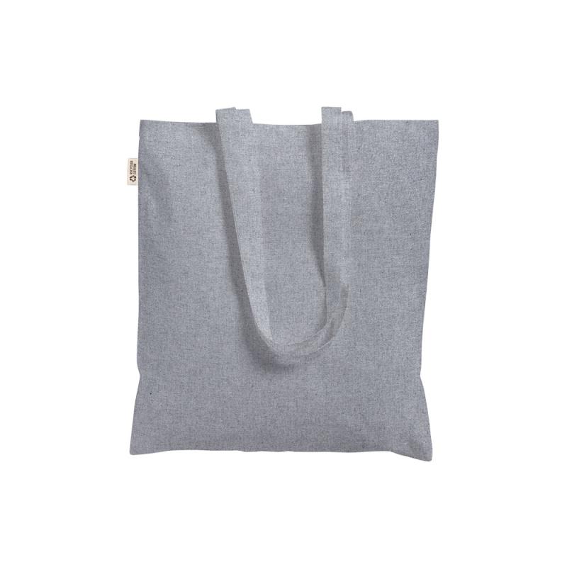 Bolsa de algodón/poliéster reciclado 180 g/m2, asas largas