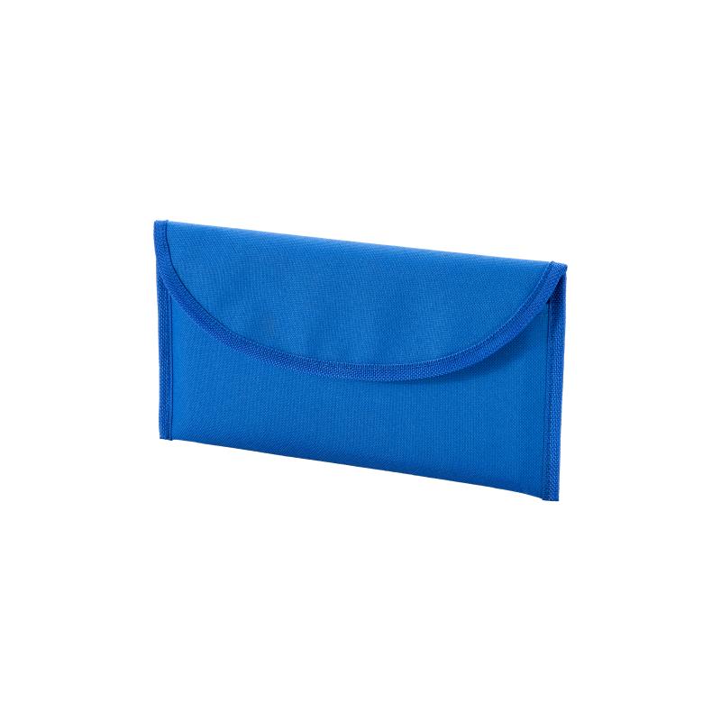 Bolsa portadocumentos de poliéster 600D con dos bolsillos y cierre de velcro
