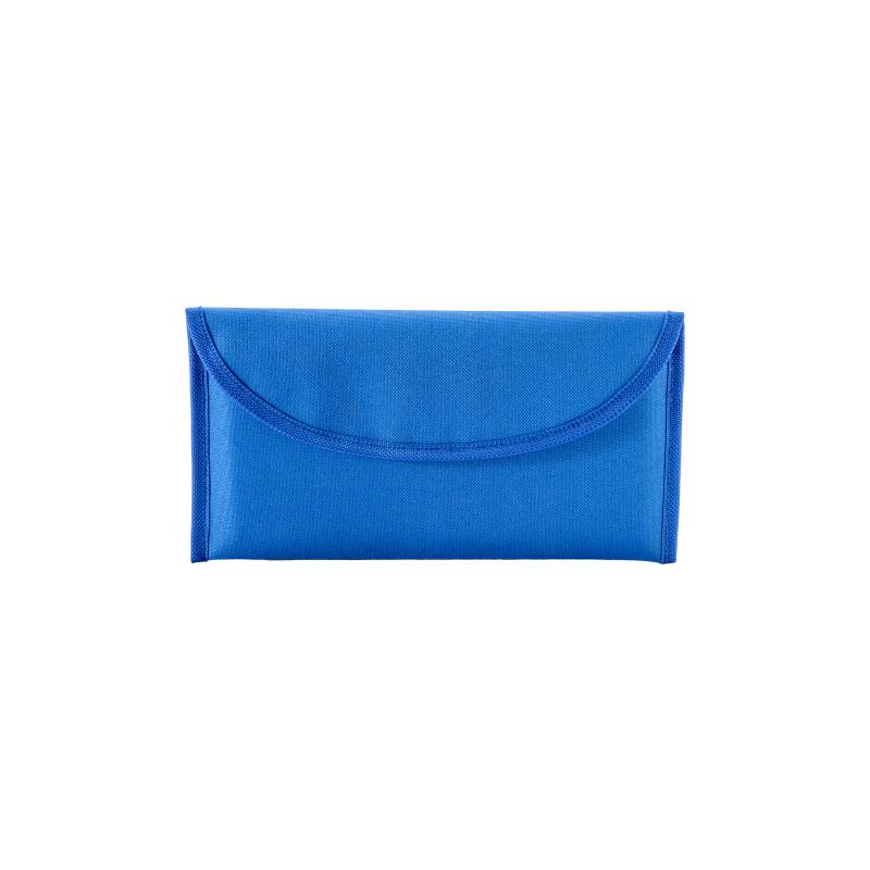 Bolsa portadocumentos de poliéster 600D con dos bolsillos y cierre de velcro