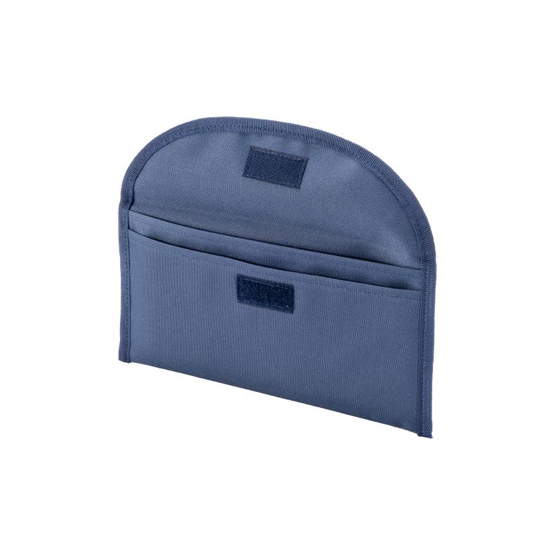 Bolsa portadocumentos de poliéster 600D con dos bolsillos y cierre de velcro
