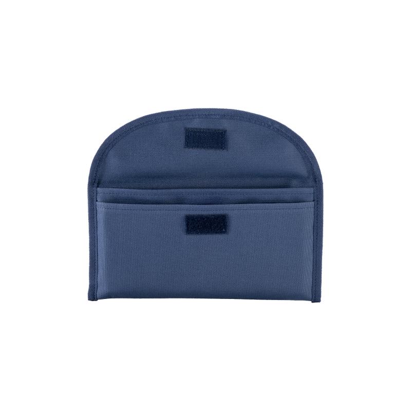 Bolsa portadocumentos de poliéster 600D con dos bolsillos y cierre de velcro