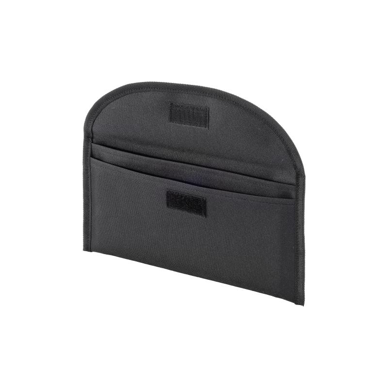 Bolsa portadocumentos de poliéster 600D con dos bolsillos y cierre de velcro