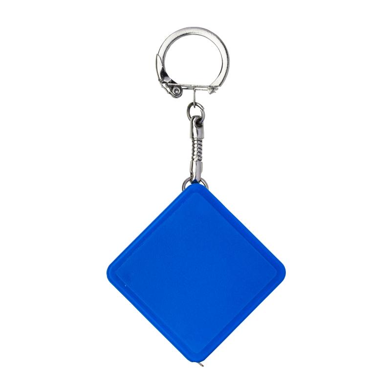 Llavero con cinta métrica flexible