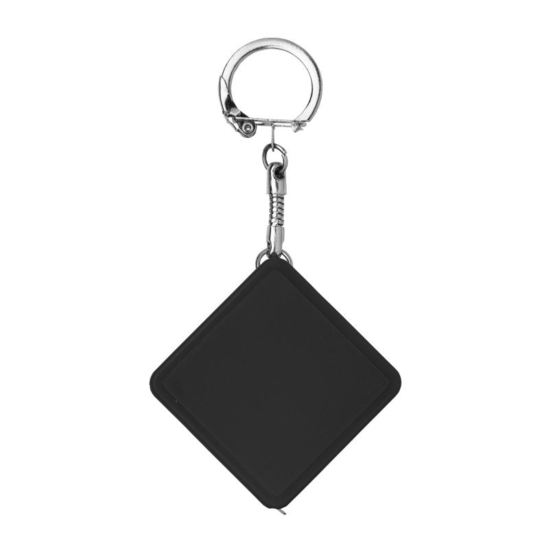 Llavero con cinta métrica flexible