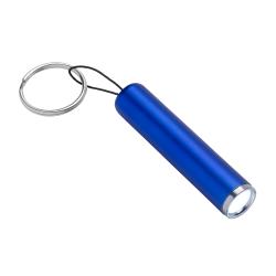 Mini linterna de plástico con luz LED para grabado láser y llavero