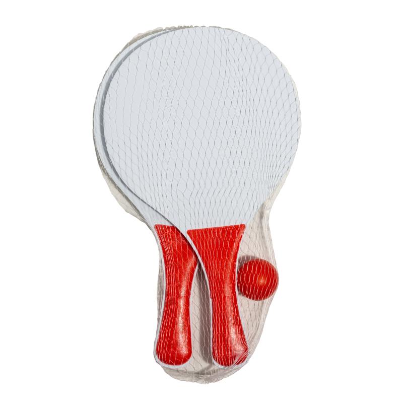 Juego de raquetas de playa de MDF con pelota