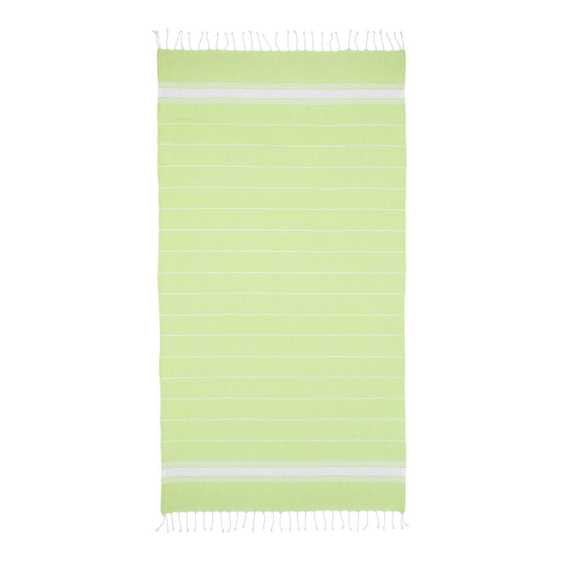 Toalla de playa / Pareo de algodón reciclado 180 g/m2