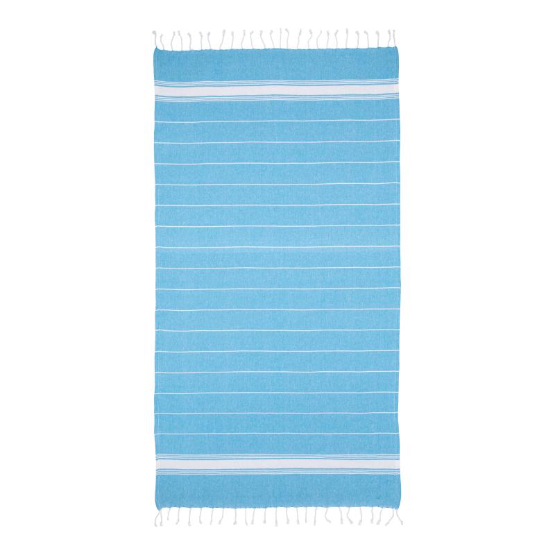 Toalla de playa / Pareo de algodón reciclado 180 g/m2