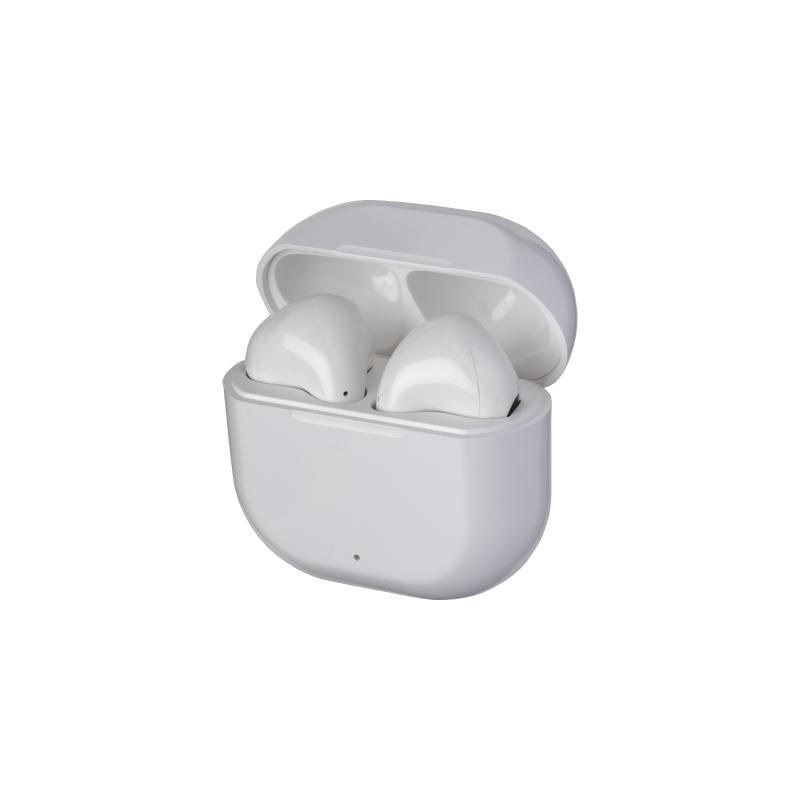 Auriculares Bluetooth v 5.0 en R-ABS con caja de carga y micrófono incorporado