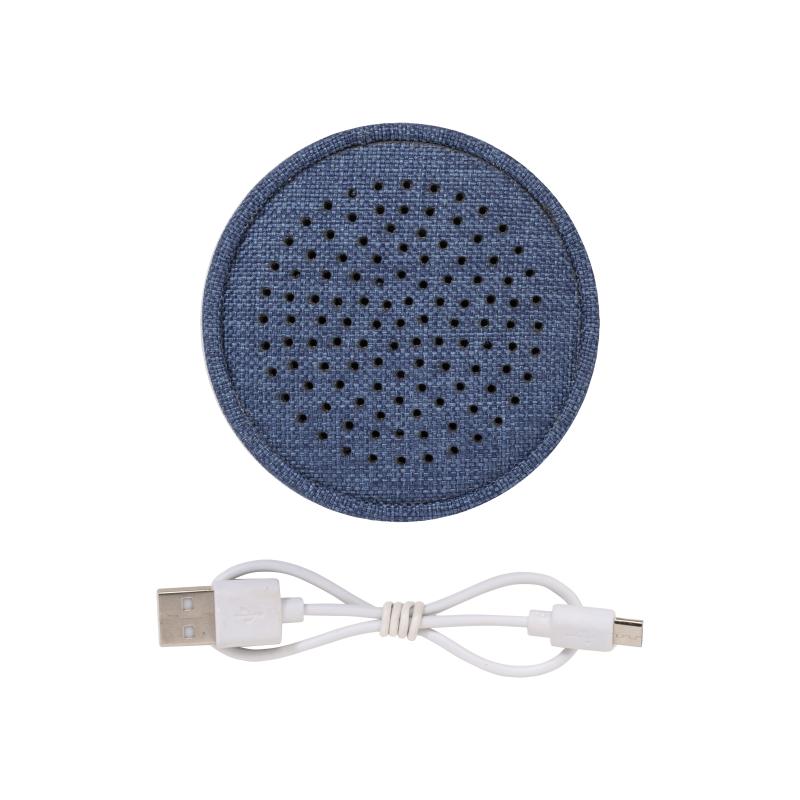 Mini altavoces bluetooth v 5.0 en R-PET y ABS con micrófono para llamadas manos libres
