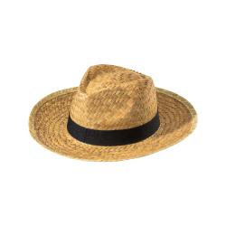 Sombrero de paja con elástico de 3 cm aplicable y personalizable