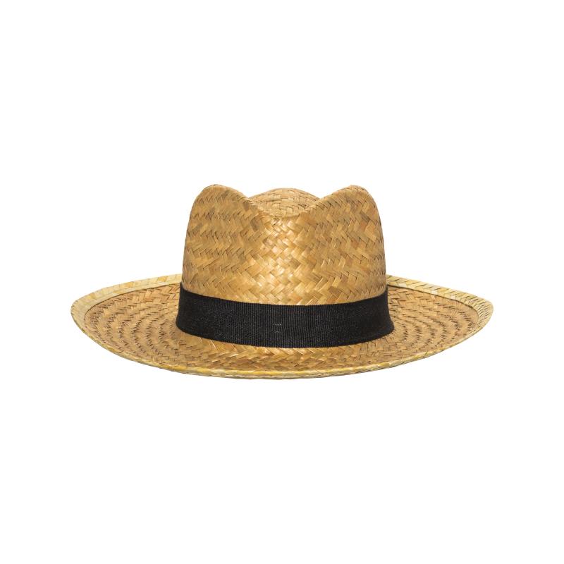 Sombrero de paja con elástico de 3 cm aplicable y personalizable