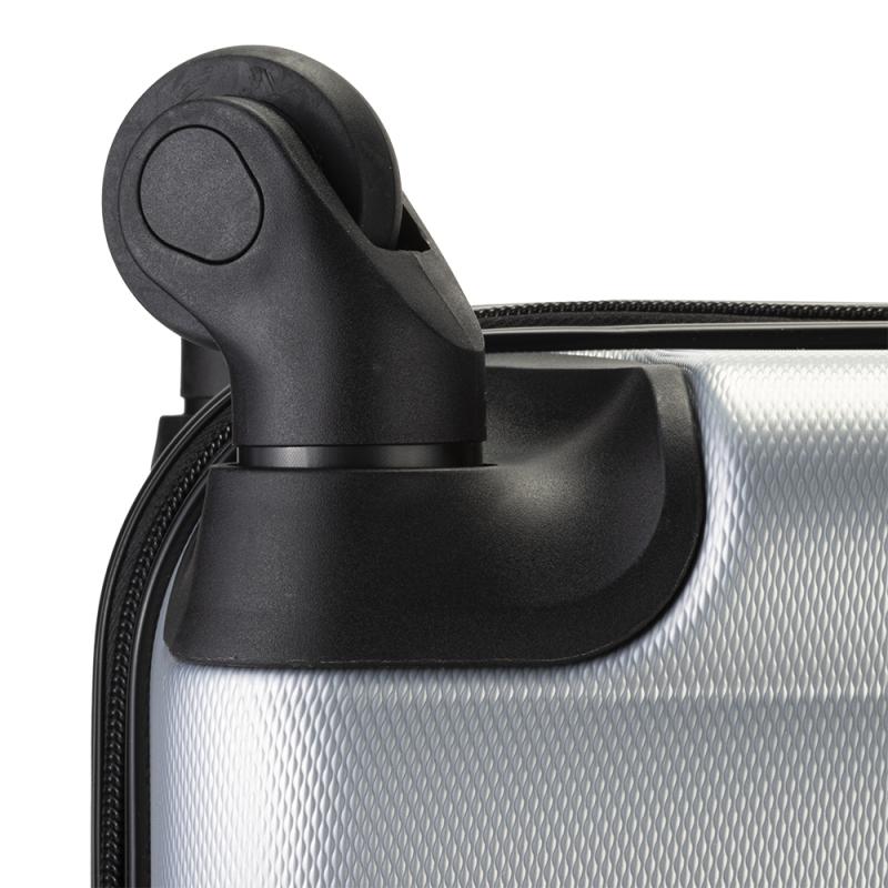 Carro rígido ABS de 20 pulgadas con cierre de seguridad y 4 ruedas giratorias