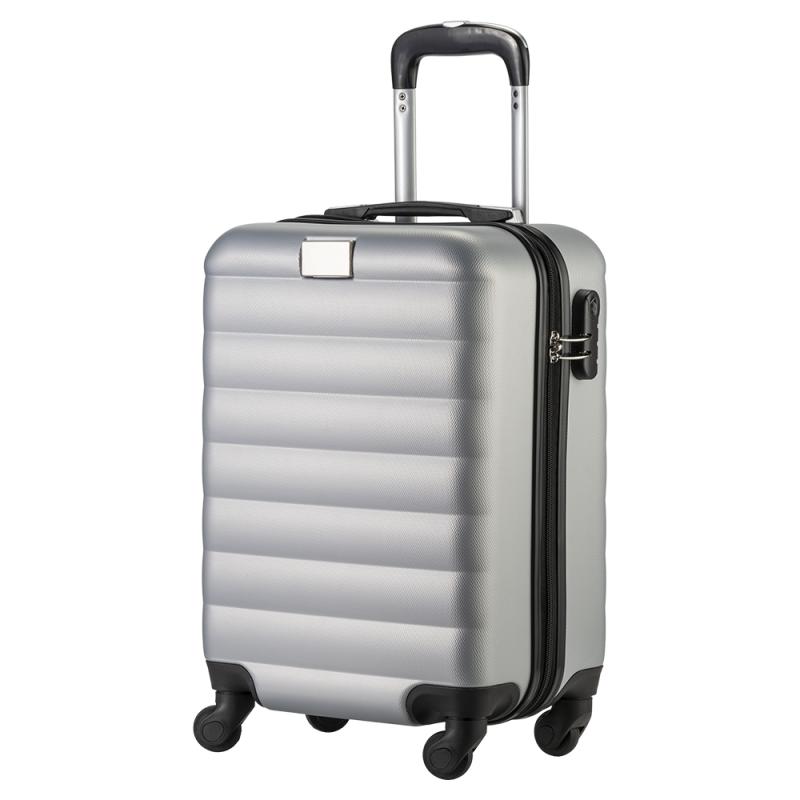 Carro rígido ABS de 20 pulgadas con cierre de seguridad y 4 ruedas giratorias