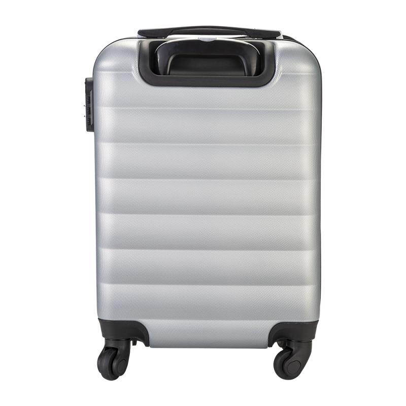 Carro rígido ABS de 20 pulgadas con cierre de seguridad y 4 ruedas giratorias