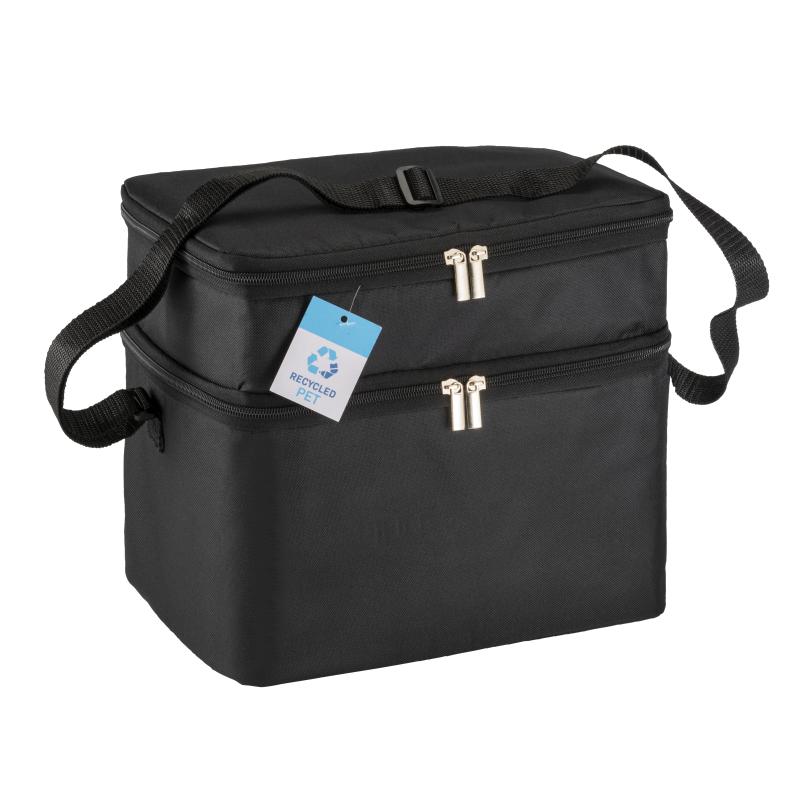 Bolsa nevera R-pet con interior plateado