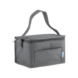 Bolsa nevera r-pet Melange con interior plateado