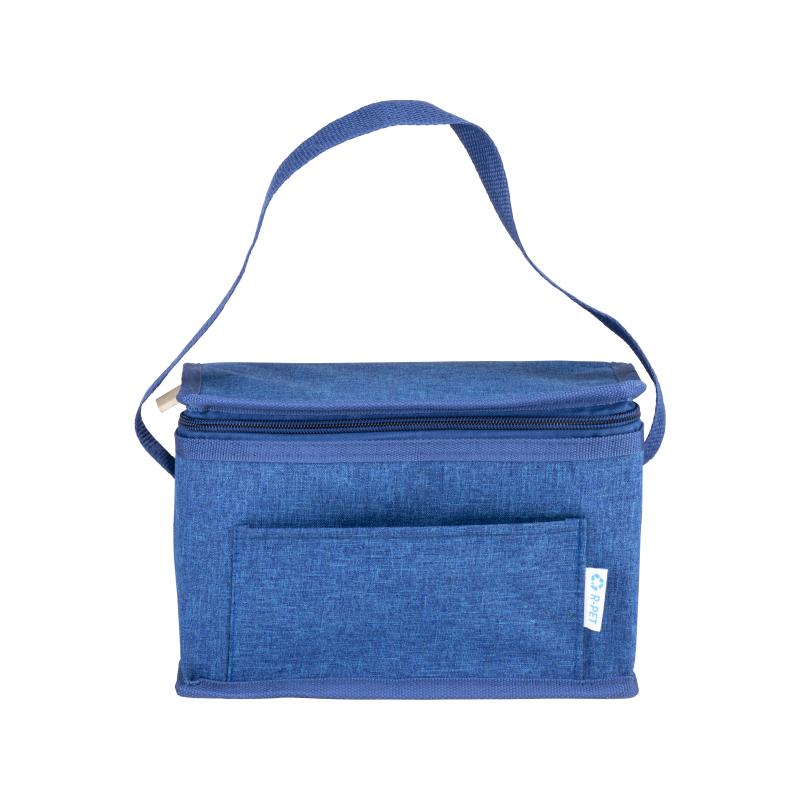 Bolsa nevera r-pet Melange con interior plateado