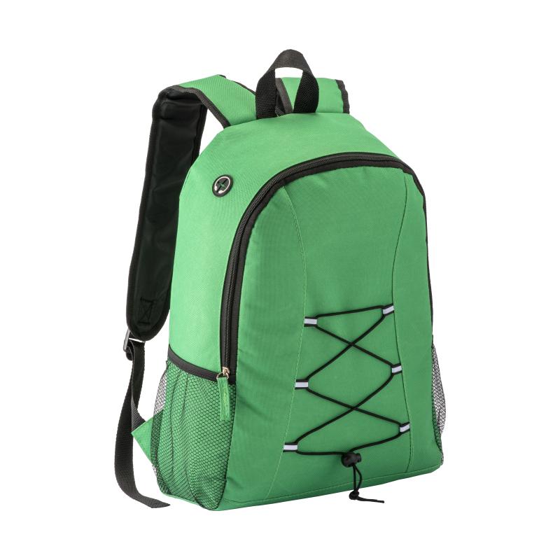 Mochila de poliéster 600D con salida de auriculares