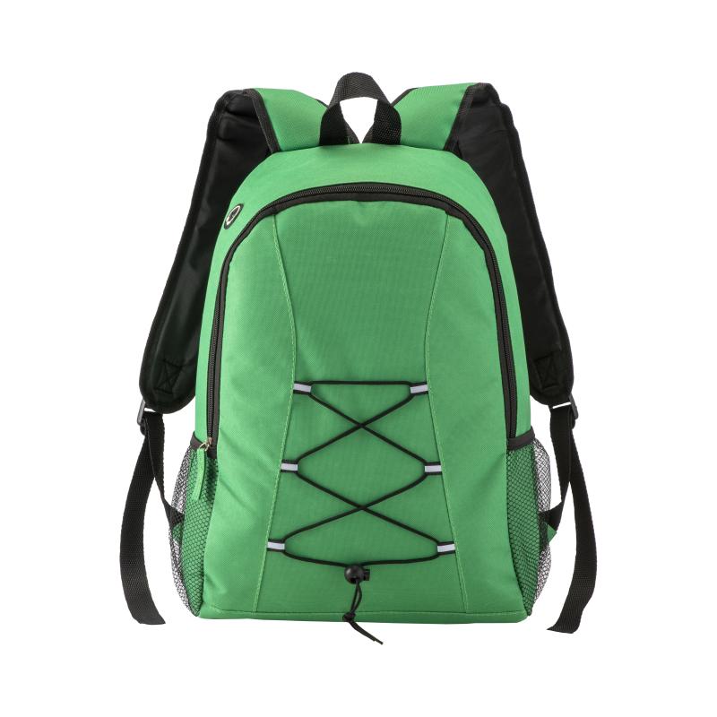 Mochila de poliéster 600D con salida de auriculares