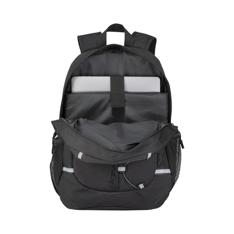 Mochila PC (15**) en poliéster ribstop.