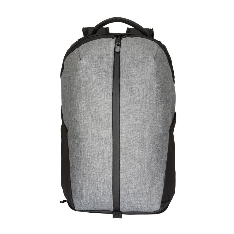 Mochila deportiva de poliéster 600D melange, con bolsillo para portátil (15").
