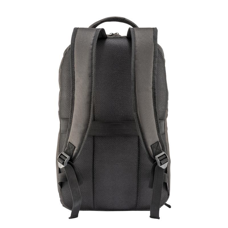 Mochila deportiva de poliéster 600D melange, con bolsillo para portátil (15").