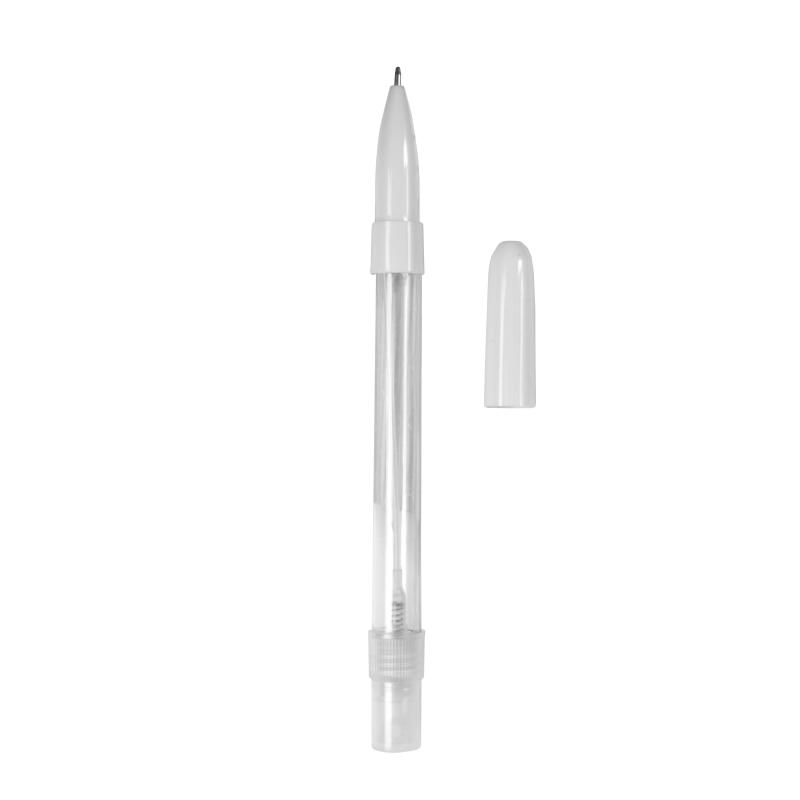Bolígrafo con boquilla pulverizadora, recargable. Capacidad 10ml (líquido no incluido)