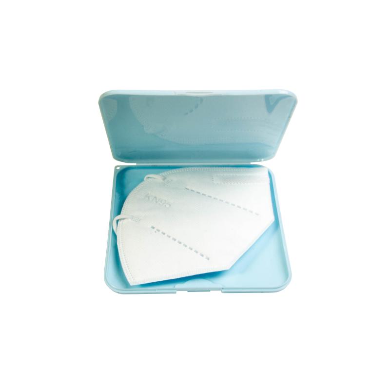 Porta mascarilla de plástico (PP), fabricado con material antibacteriano ISO22196