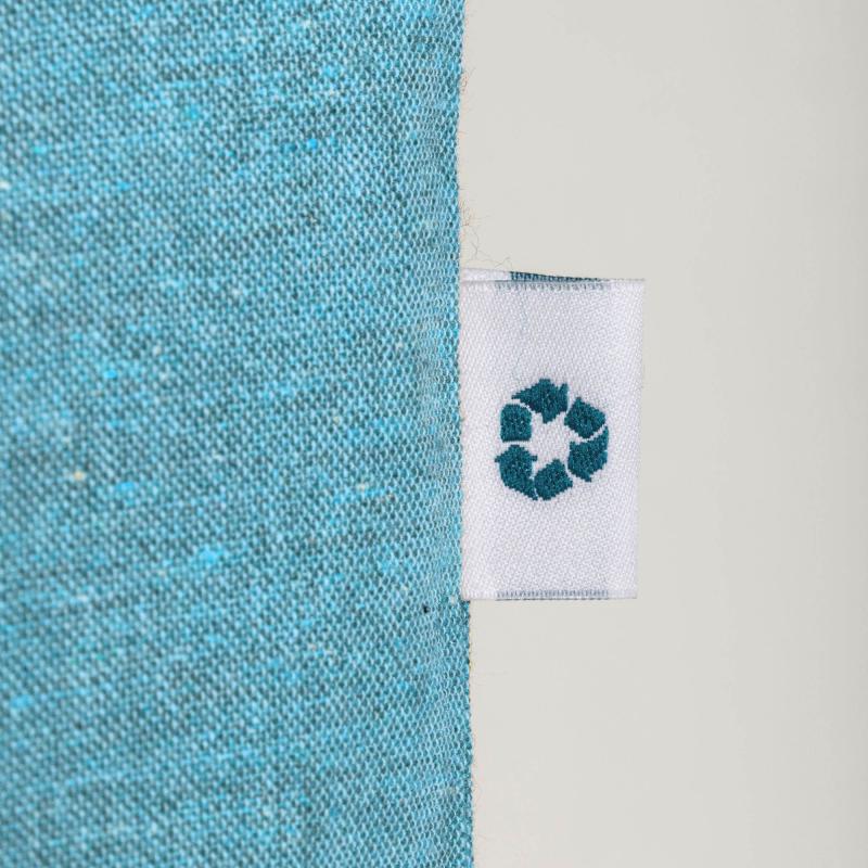 Bolsa de algodón reciclado de 190 g / m2, asas largas