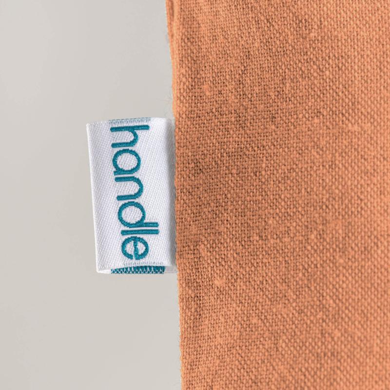 Bolsa de algodón reciclado de 190 g / m2, asas largas