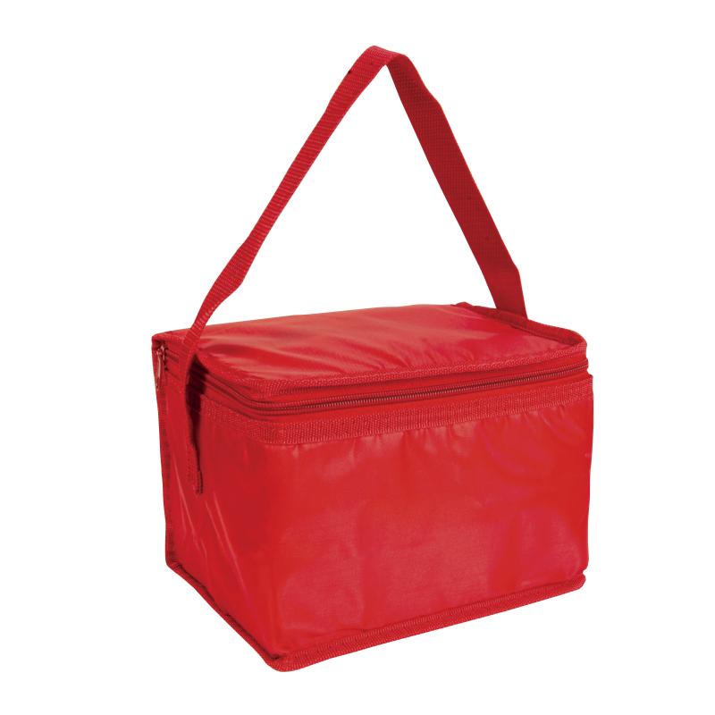 Bolsa isotérmica de poliéster 210T e interior plateado