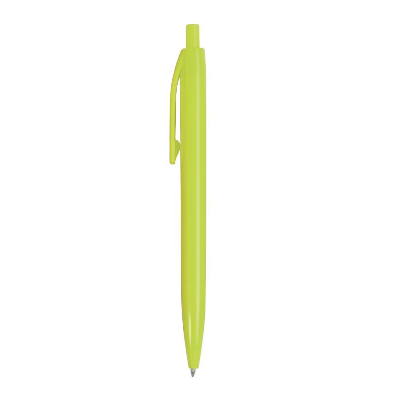 Bolígrafo a presión de plástico