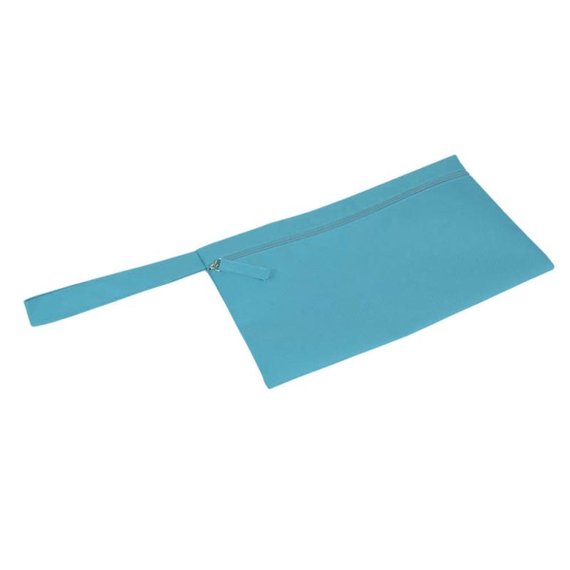 Maletín de poliéster con cierre de cremallera y asa