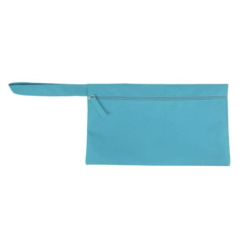 Maletín de poliéster con cierre de cremallera y asa