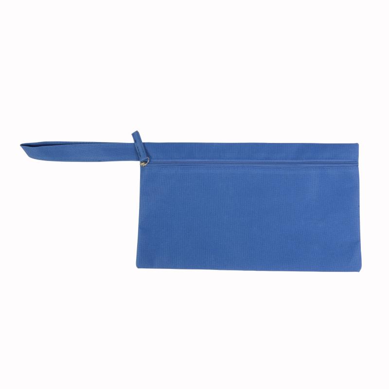 Maletín de poliéster con cierre de cremallera y asa