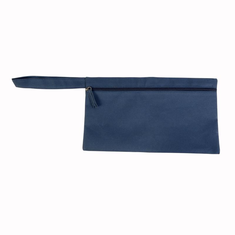 Maletín de poliéster con cierre de cremallera y asa