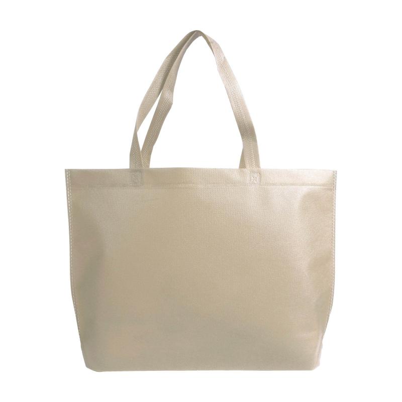 Bolso de compras termo no tejido con refuerzo en la parte inferior