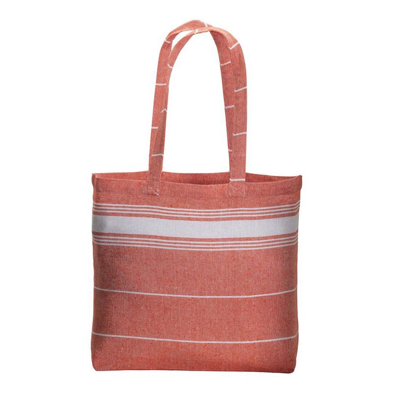 Bolsa de algodón fouta 180 g/m2, asas largas