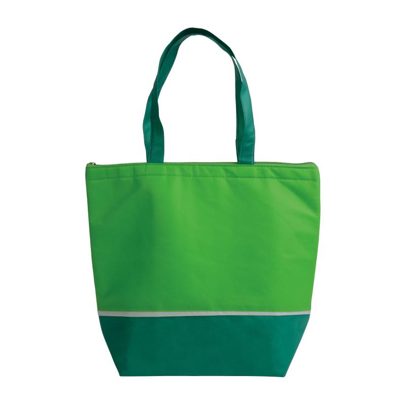 Bolsa de tejido no tejido con interior plateado