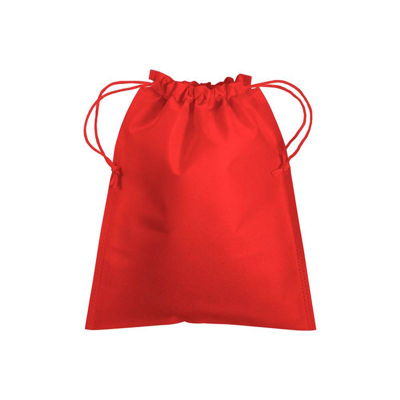 Bolsa en tejido sin tejer 80 g/m2 bolsa con cierre de hilo, 25 x 30 cm