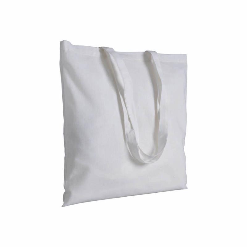 Bolsa de algodón (180 g/m2), asas largas