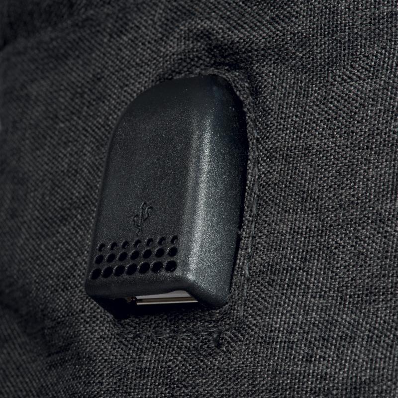 Mochila para ordenador de poliéster 300D con tres bolsillos